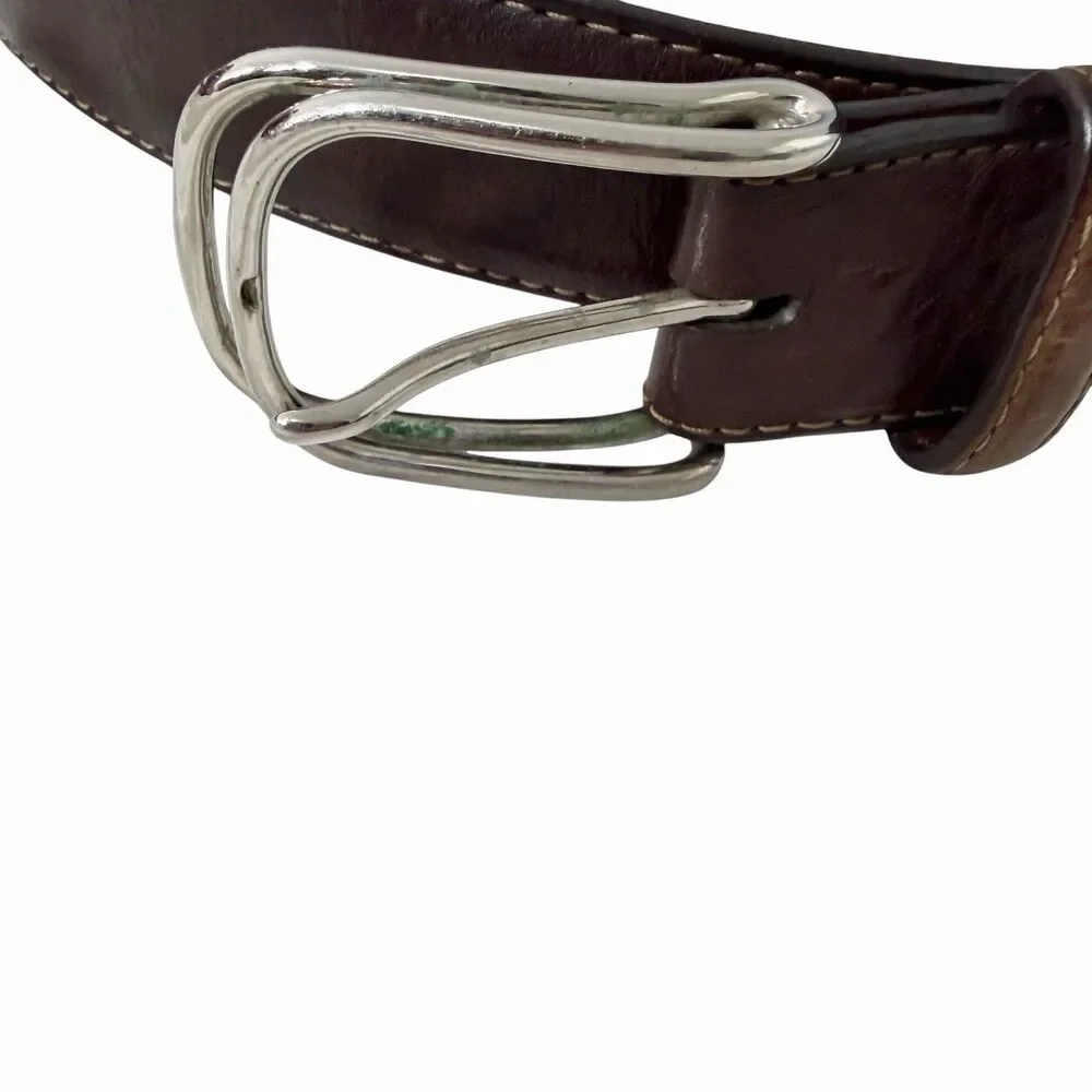 W.Kleinberg for Neiman Marcus Brown Leather Belt Men’s 40